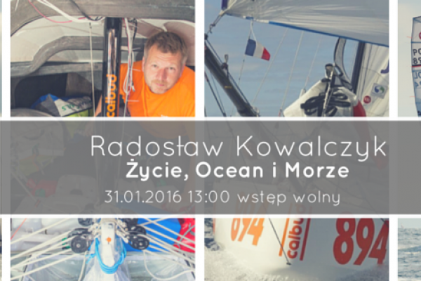 Żeglarska historia Radka Kowalczyka w Starej Rzeźni